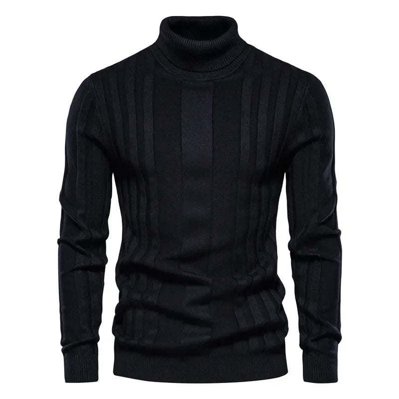 Suéter de cuello alto para hombre Attlan