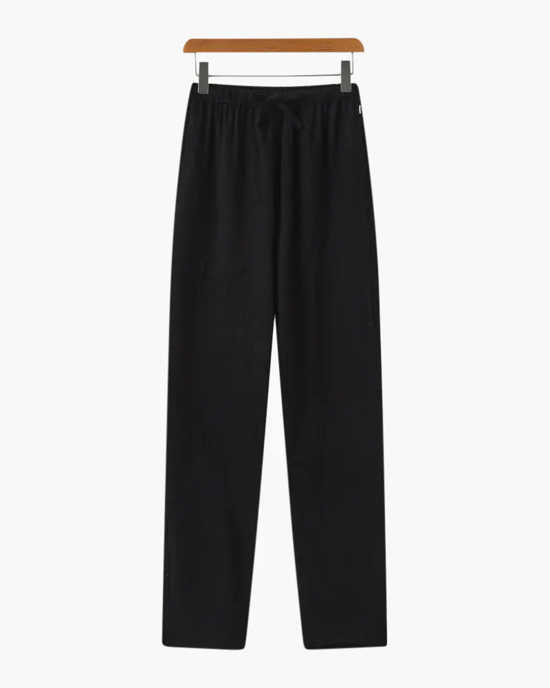 Relaxed Linen Drawstring Pants