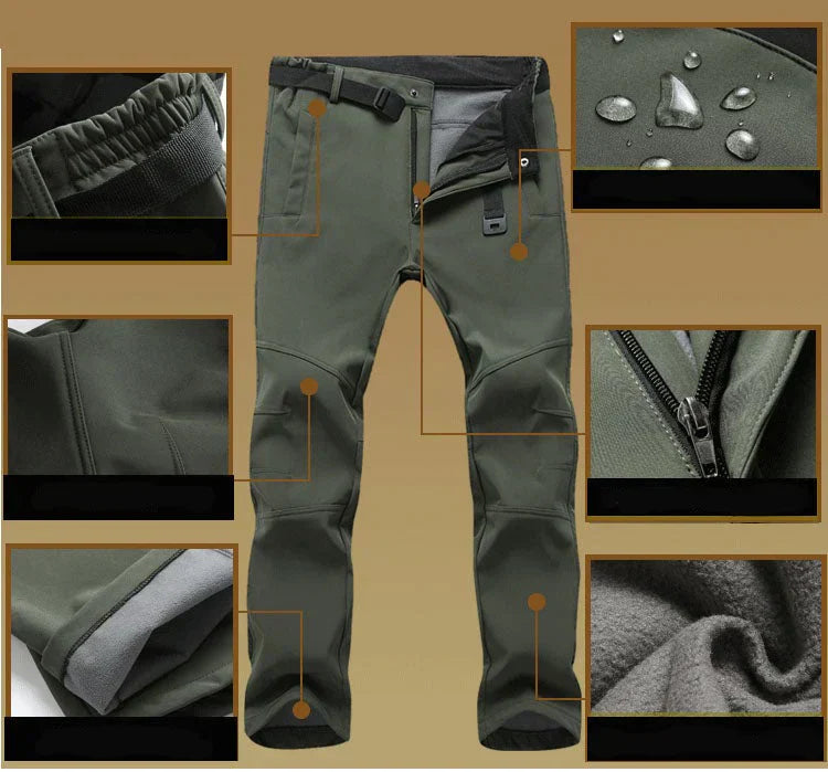 Pantalón Térmico Impermeable para Hombre - Storm Guard