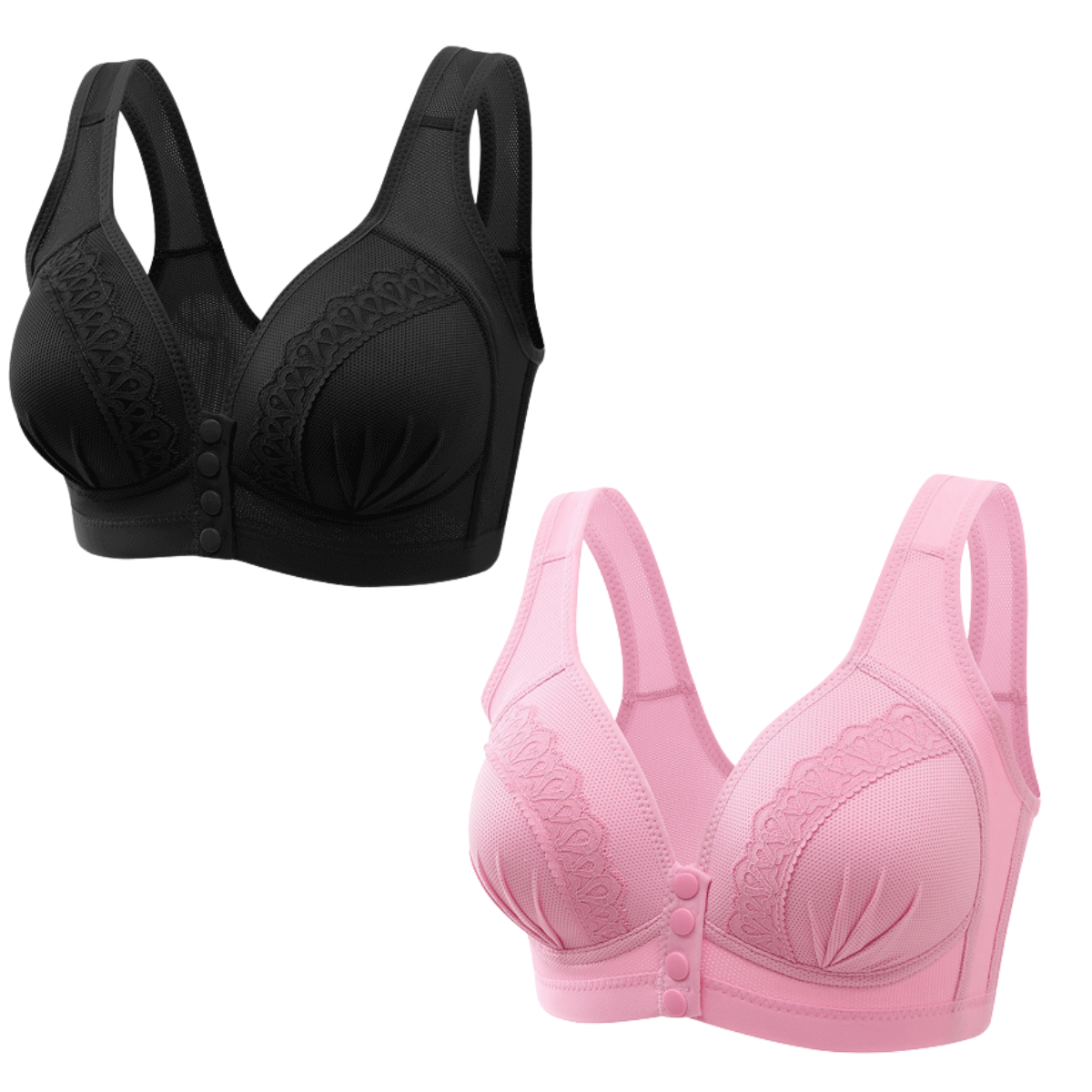 Kit Sujetador Push Up Cierre Delantero - Monalisa