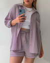 Santorini Crinkle Co-Ord Set