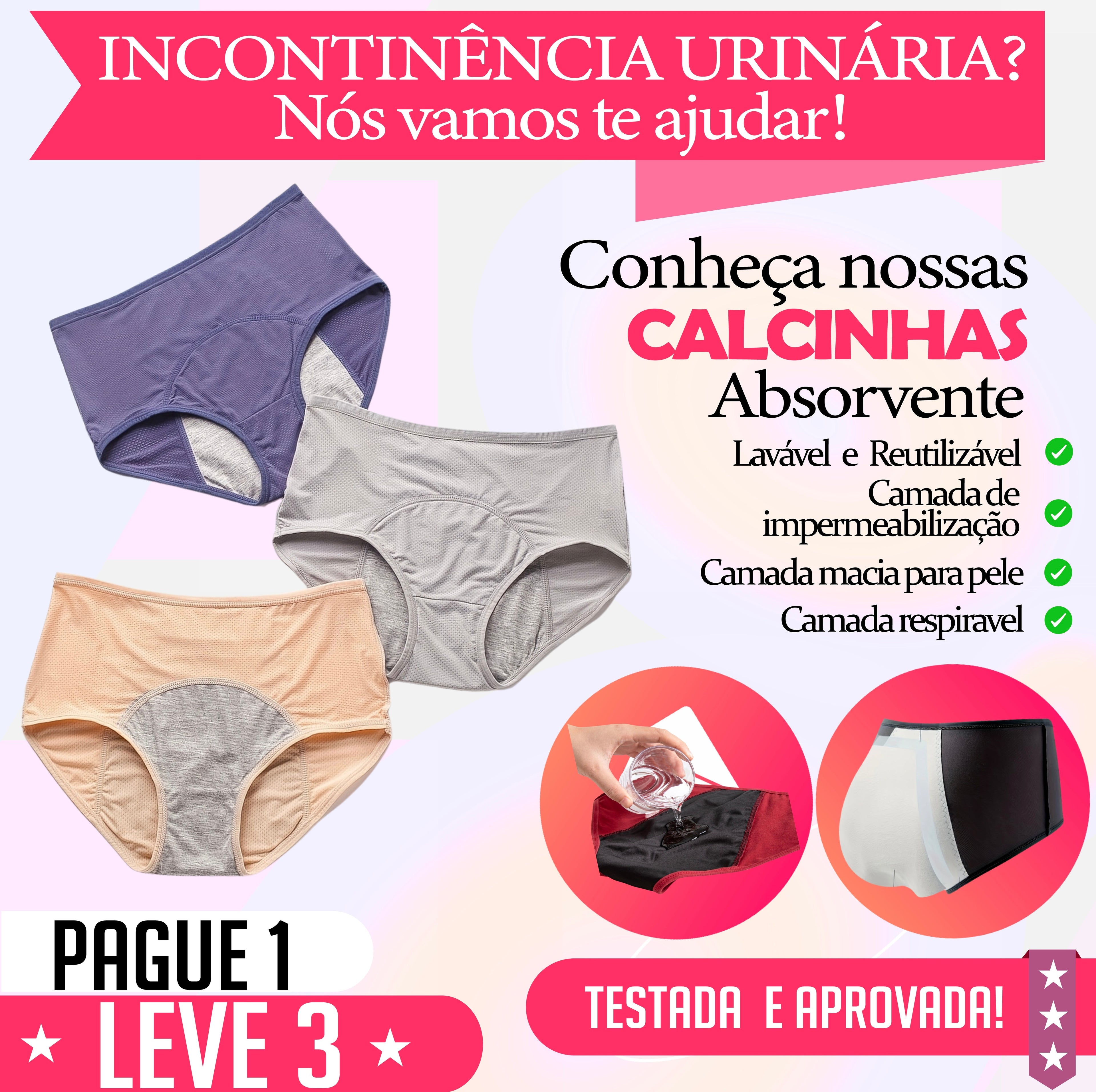 Bragas Absorbentes - DryProtect
