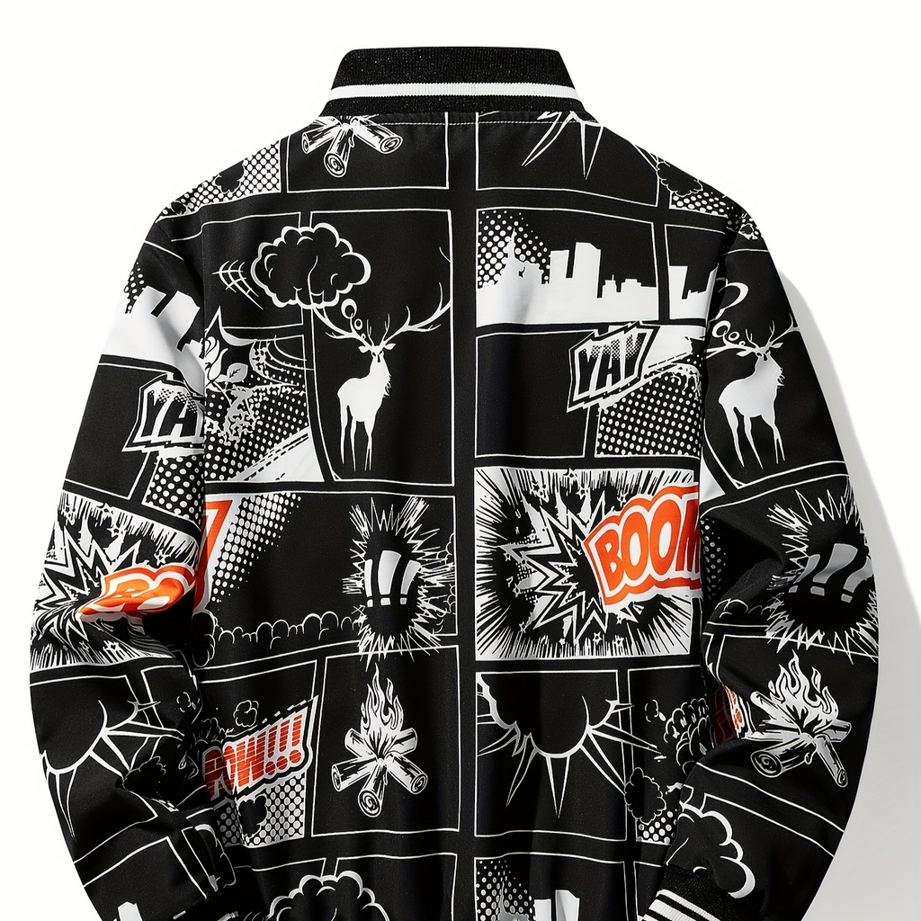 Chaqueta Reversible Soulario Pop Art