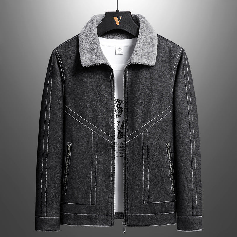 Chaqueta de mezclilla Boston Sherpa