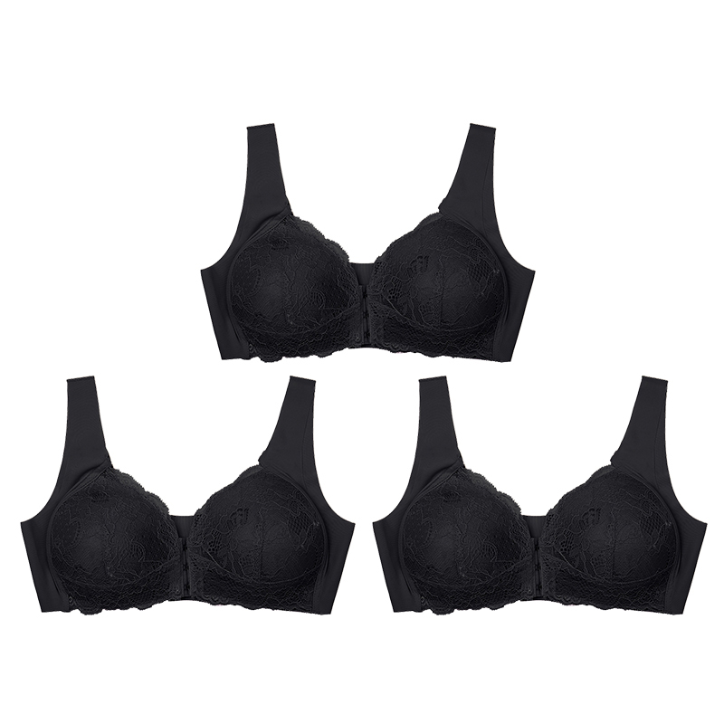 Kit 3 Sujetadores sin aros y sin costuras confort UP