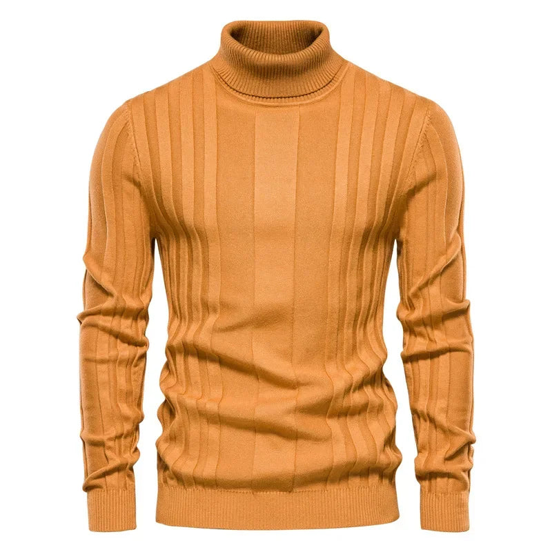 Suéter de cuello alto para hombre Attlan