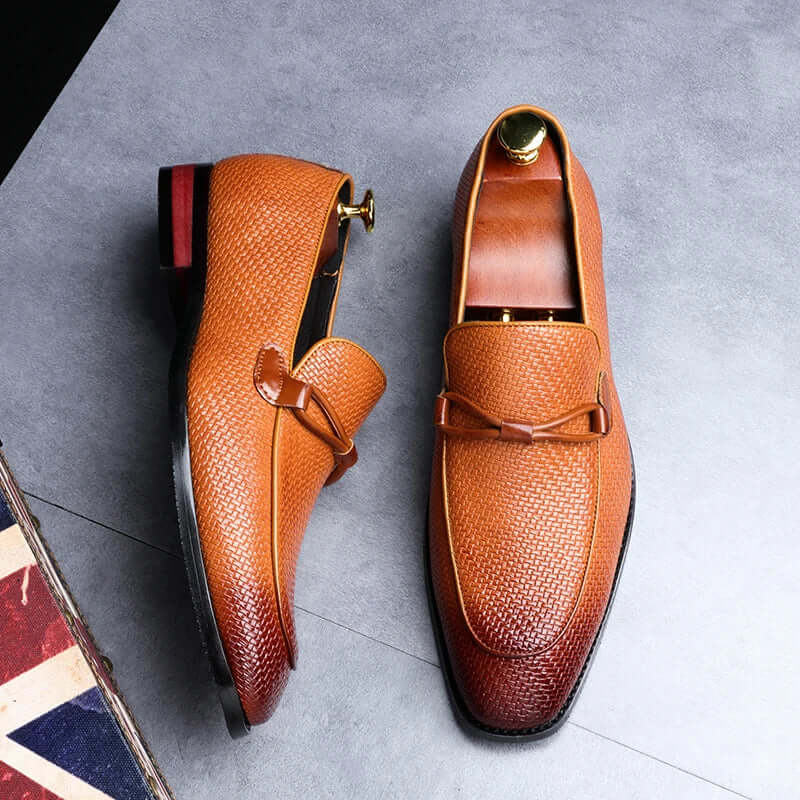 Mocasines Ferraro de Cuero Genuino