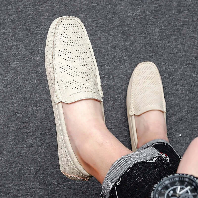 Mocasines de piel Giuliano