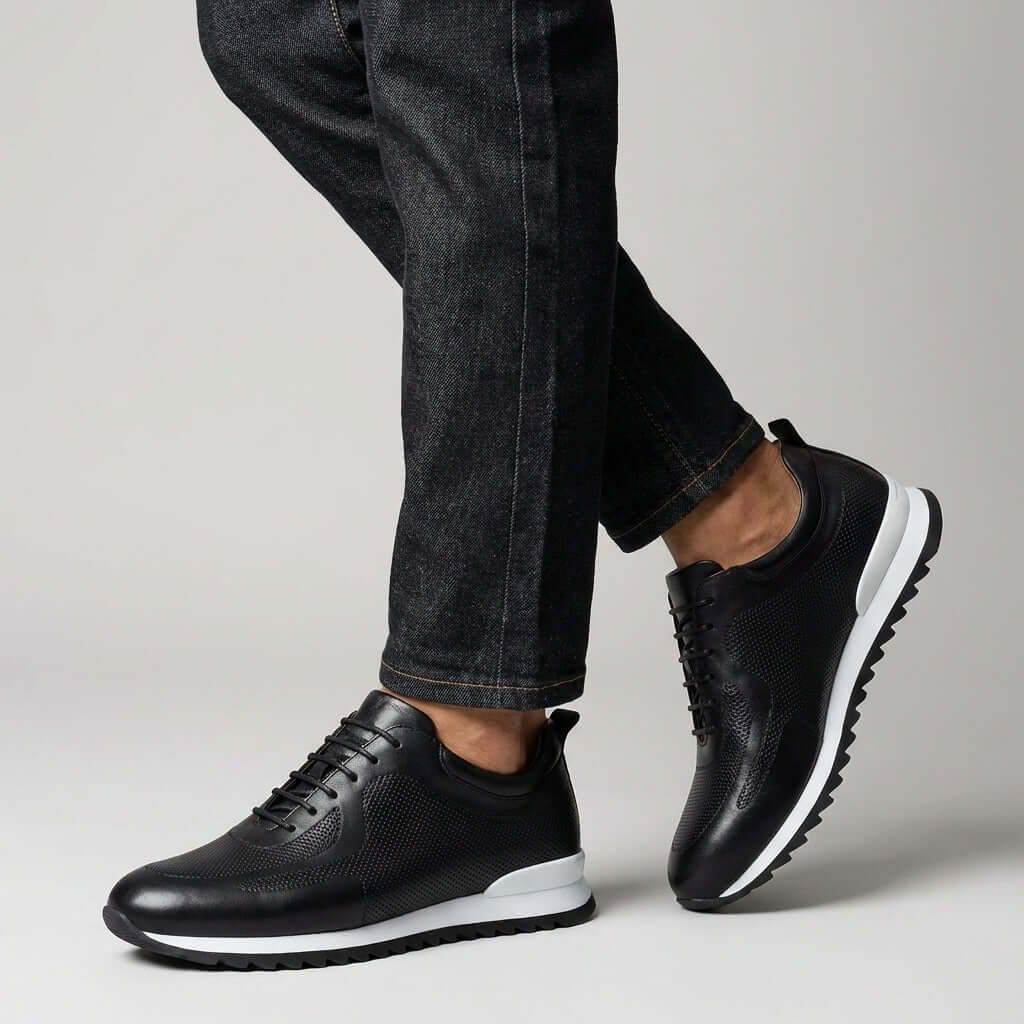 Zapatillas de piel Lucano