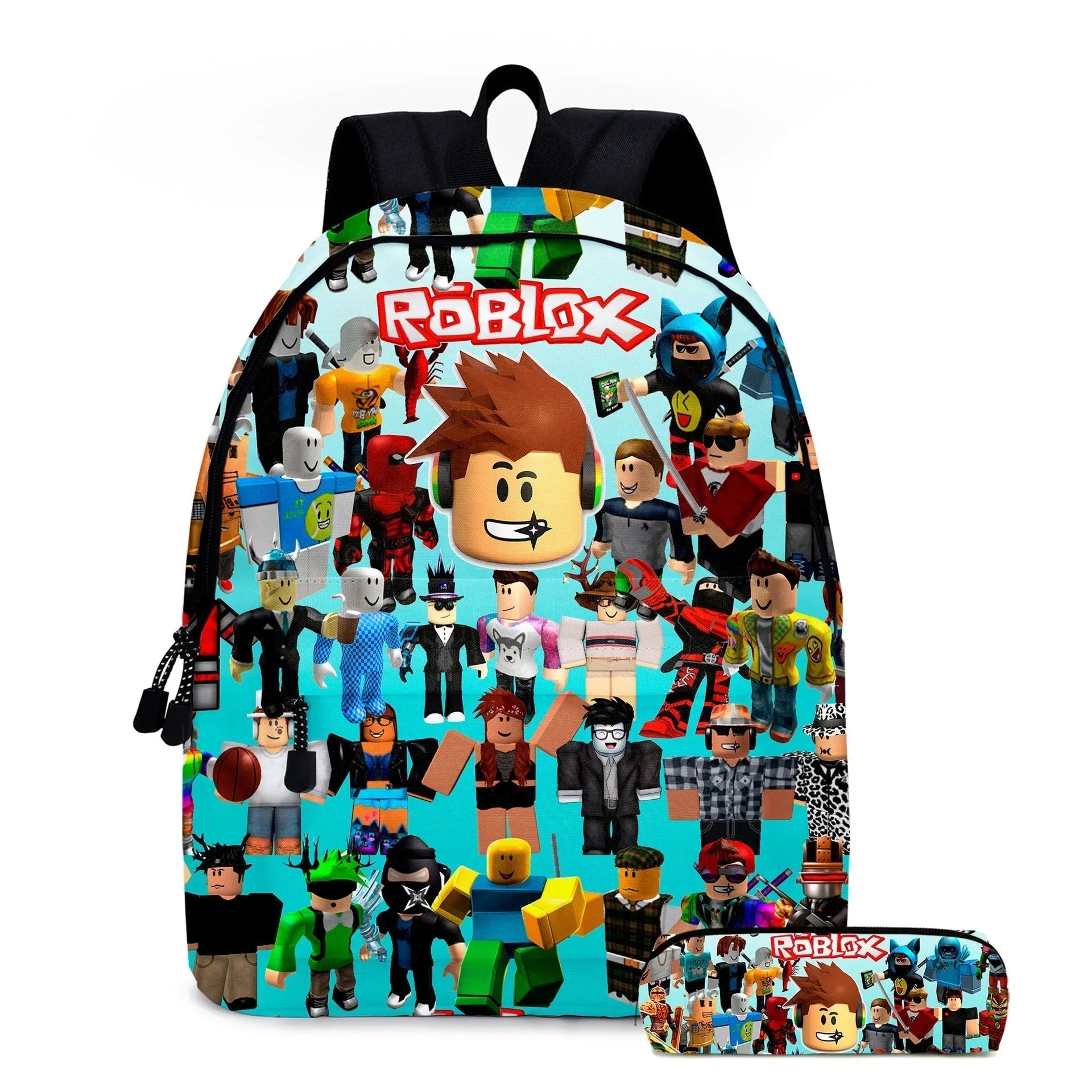 Mochila infantil Roblox + Estuche