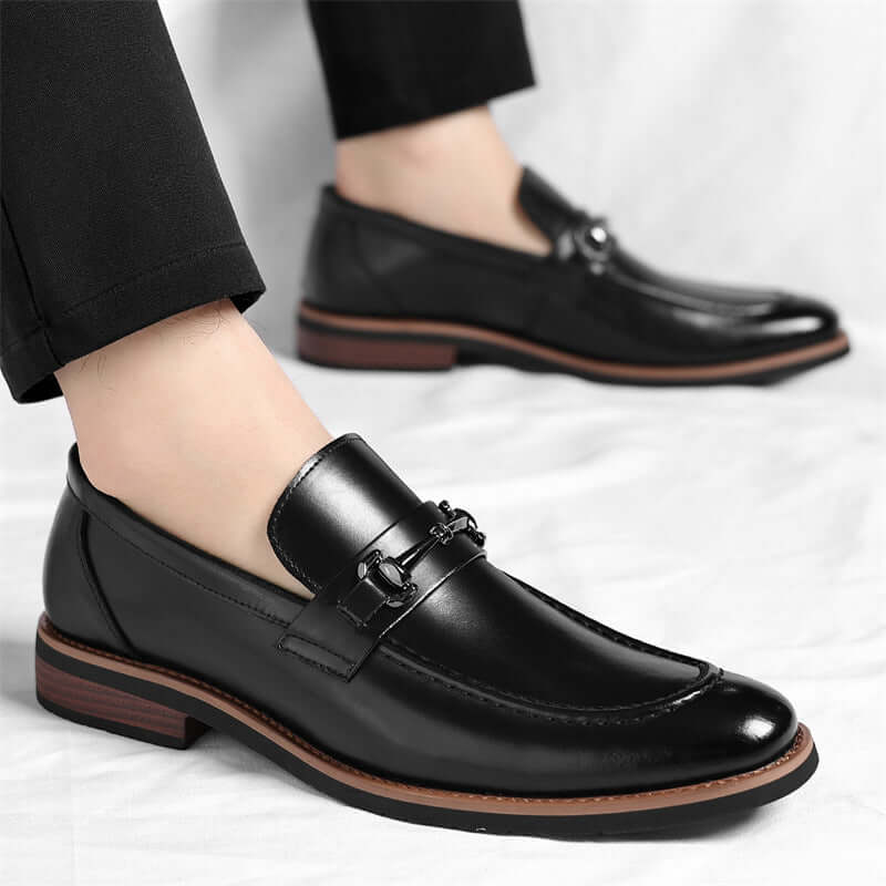 Mocasines de piel Montovani