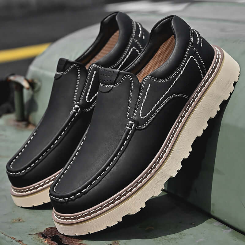 Mocasines de cuero Monza