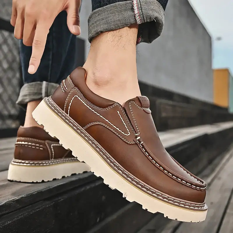 Mocasines de cuero Monza