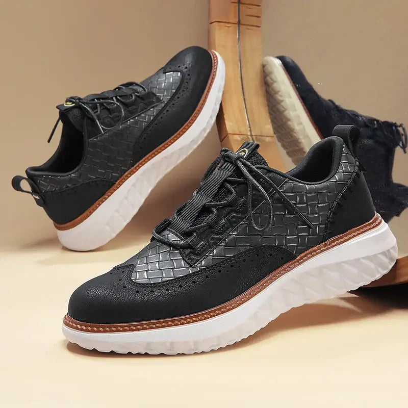 Zapatillas Oxford Ridge de cuero