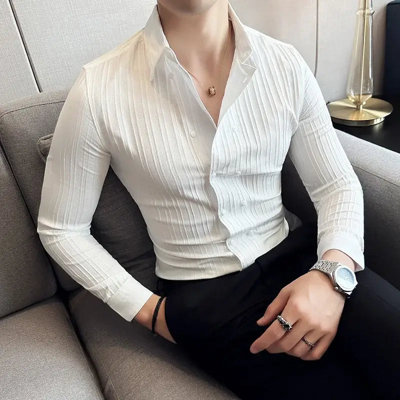 Camisa Oxford a rayas