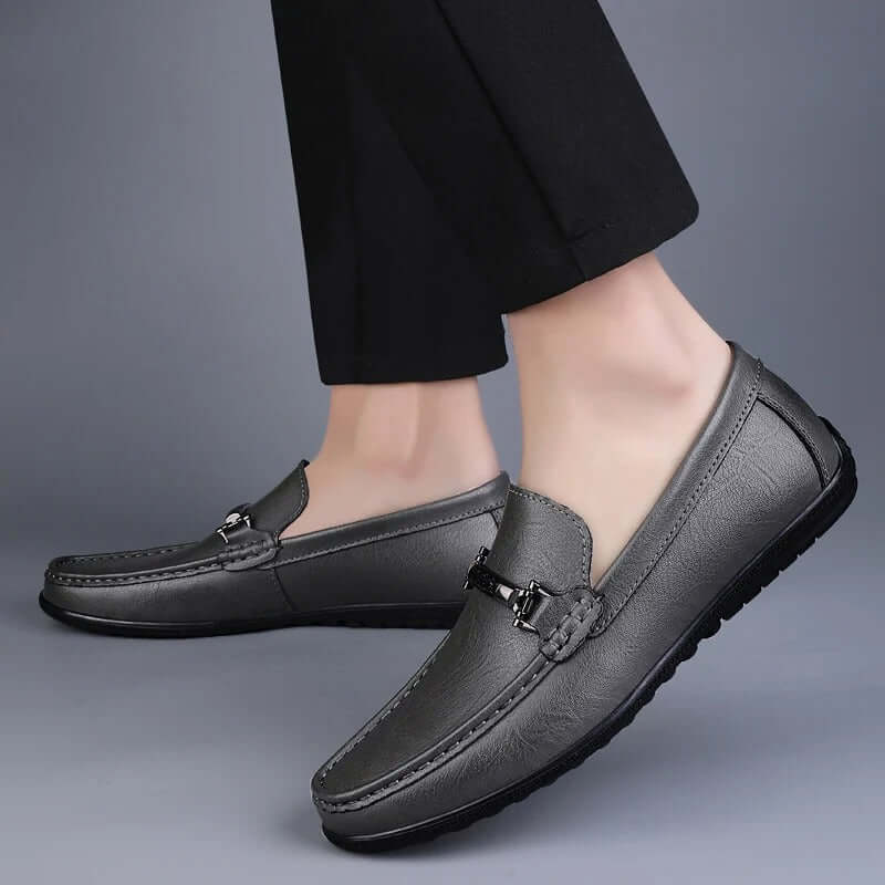 Mocasines Pienza de cuero auténtico