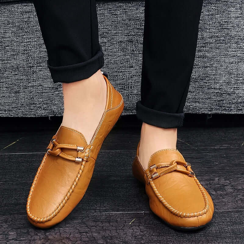 Mocasines Prescott de cuero